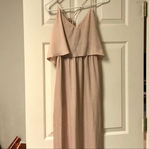 BCBG Pink Maxi dress Medium